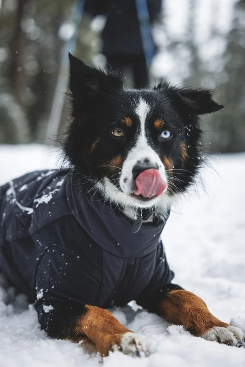 Ruffwear dog jackets and rain gear