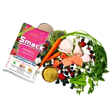 Smack dehydrated cat food